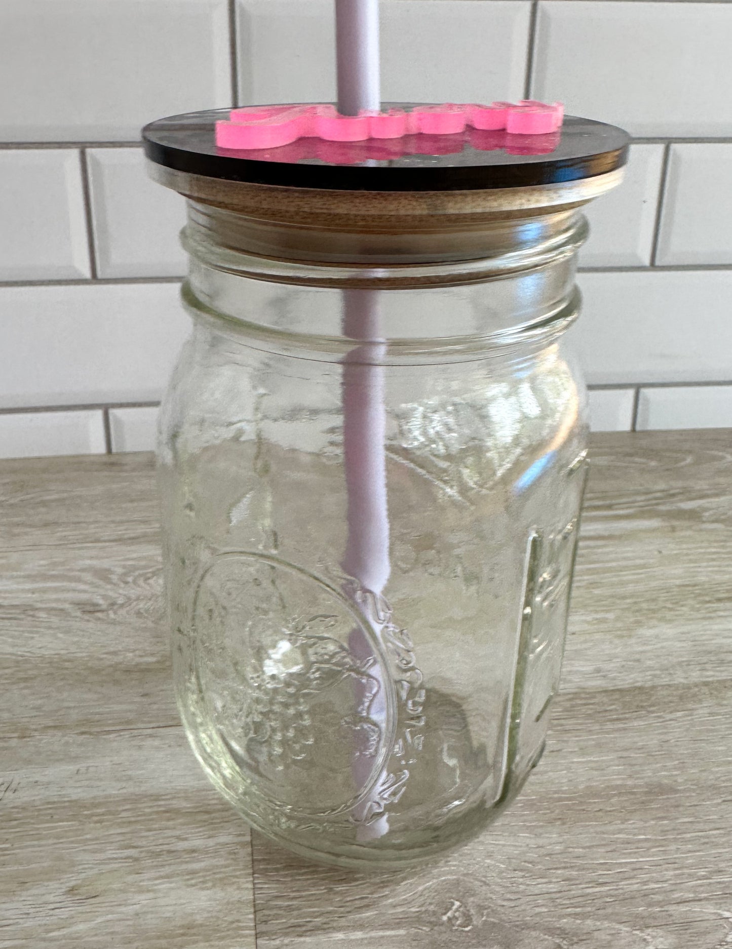 16oz Libby and regular Mason Jar Topper with Special Surprise File Digital File SVG