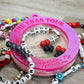 Personalized Eras Tour Friendship Bracelet Ornament