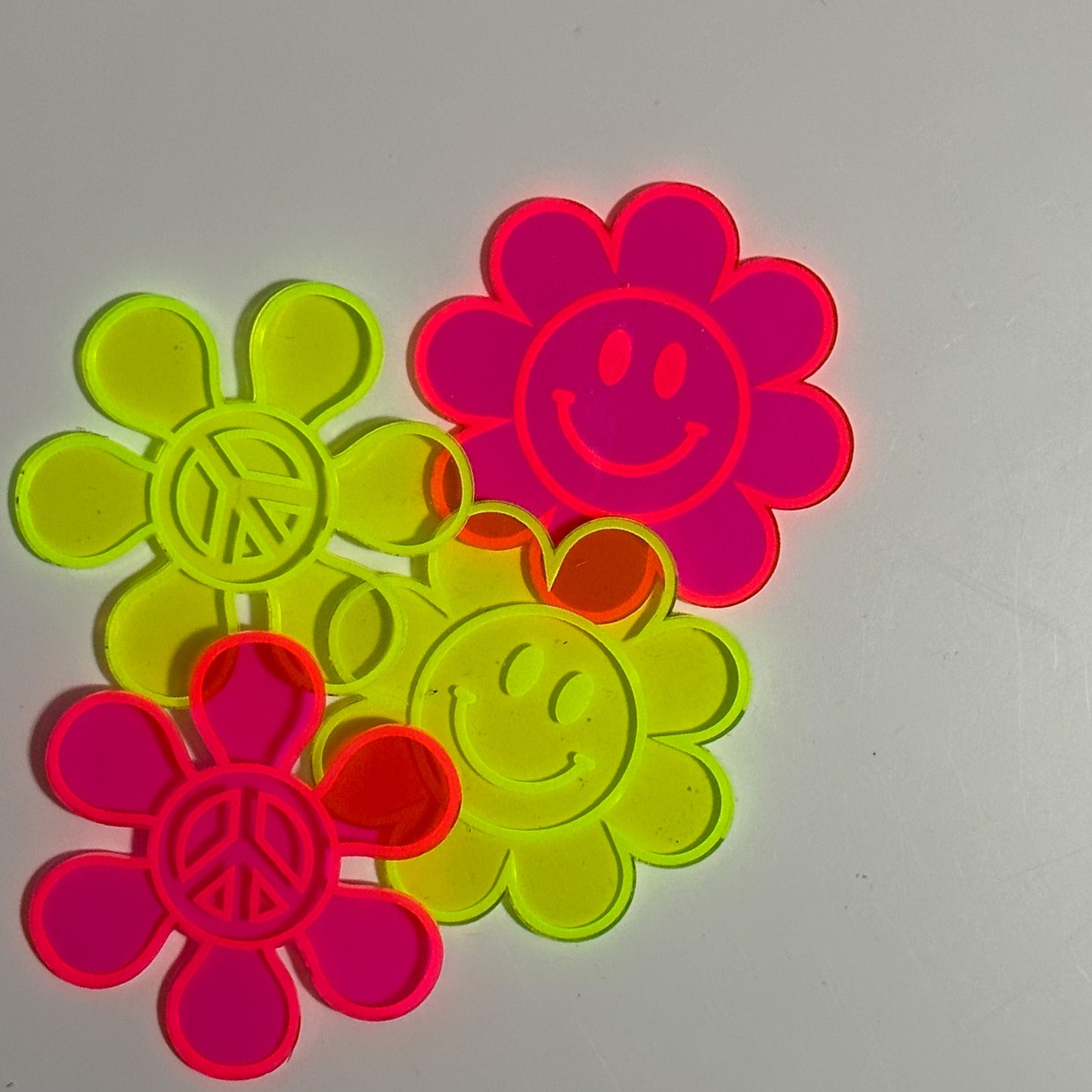 Crazy Daisy Car Coasters