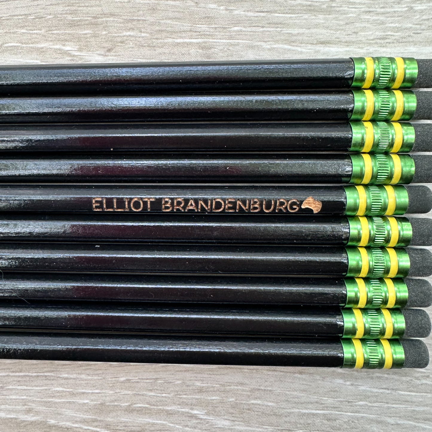 Set of 10 Personalized Pencils