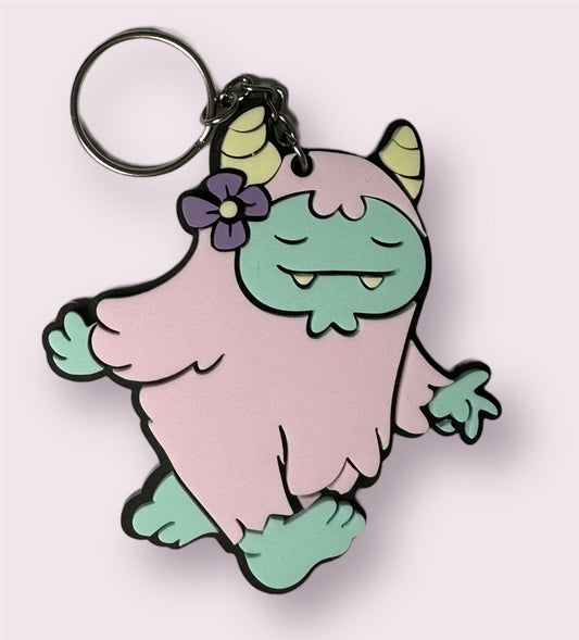 Shelly The Sheepsquatch Keychain