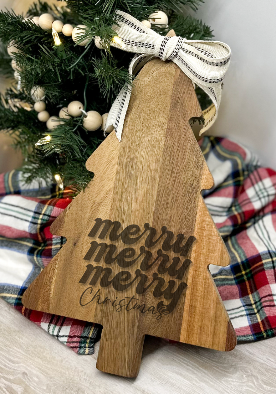 Christmas Tree Cutting Board