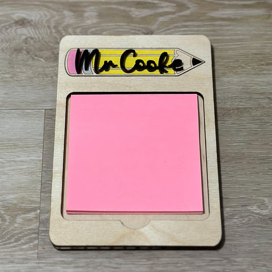 Teacher Post it Notes Caddy