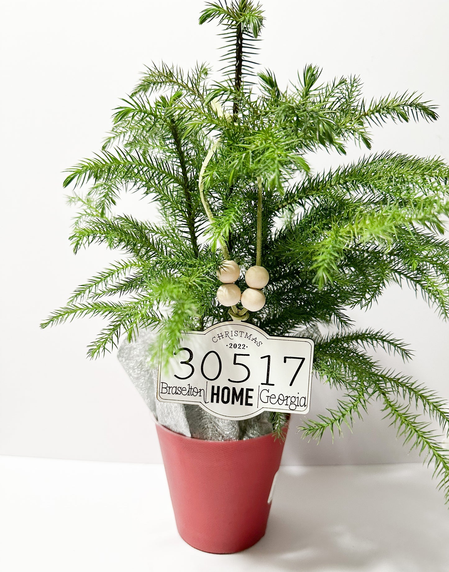 Home Sweet Home Zip Code Ornament