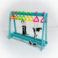 Mini Garment Rack Earring Holder