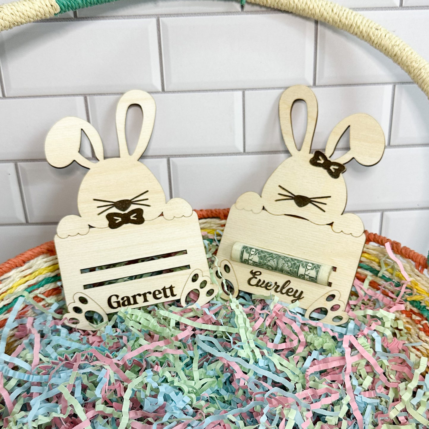 Personalized Bunny Money