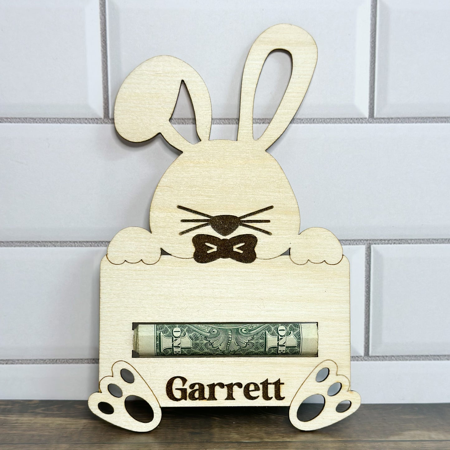 Personalized Bunny Money