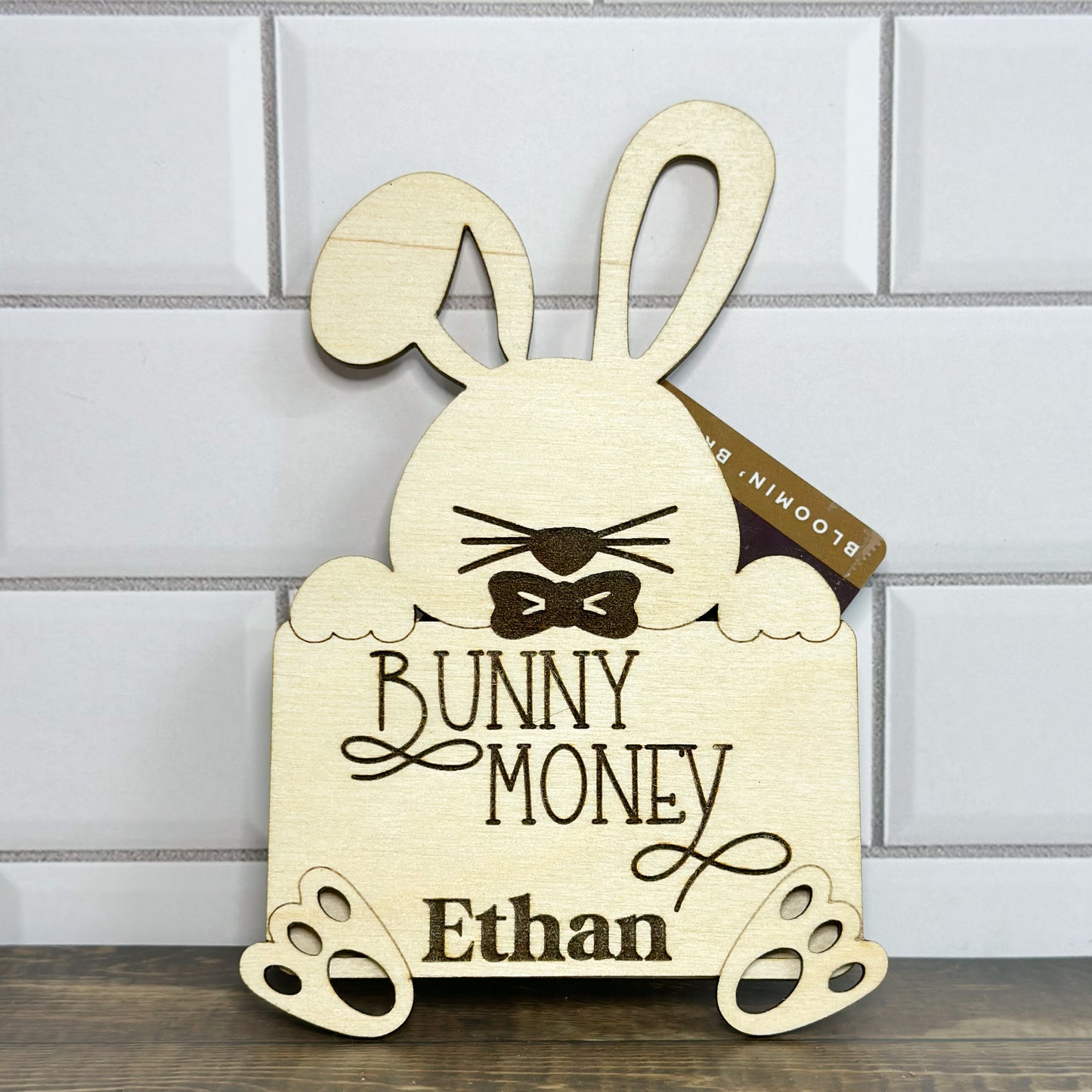 Personalized Bunny Money