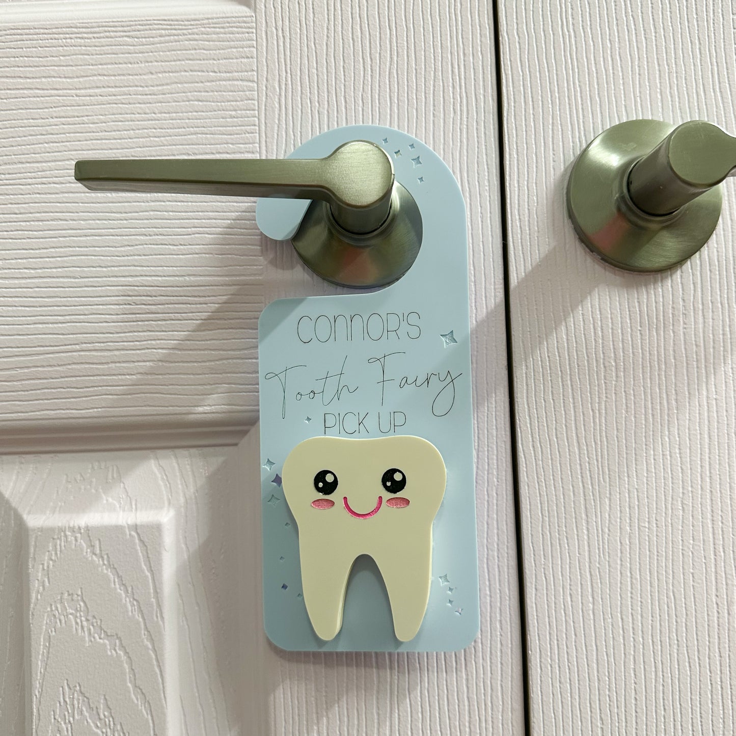 Tooth Fairy Pick Up Door Hanger