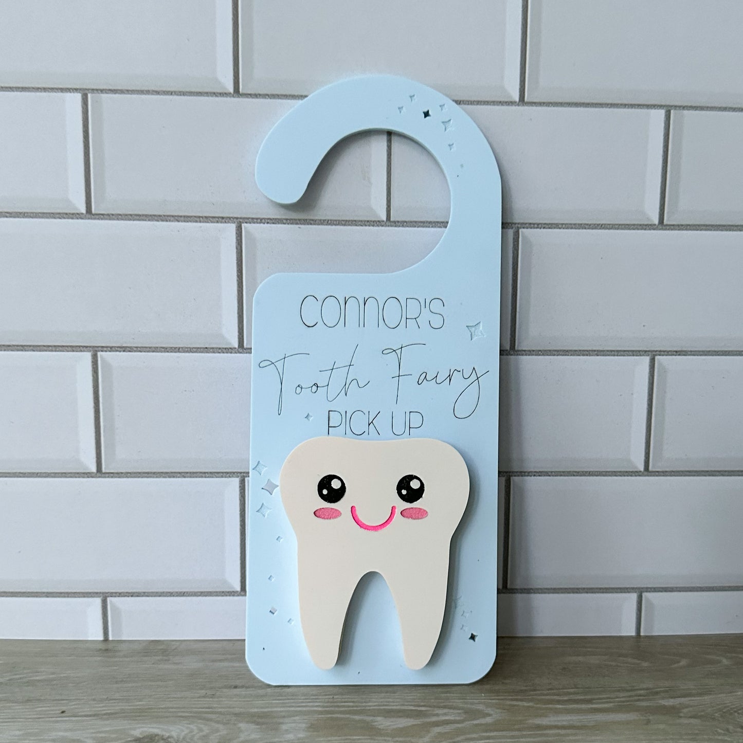 Tooth Fairy Pick Up Door Hanger