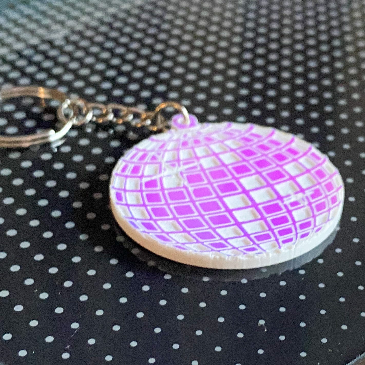 Disco Ball Keychain