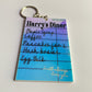 Harry's Diner Keychain