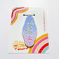 Palm Springs Iridescent Motel Keychain