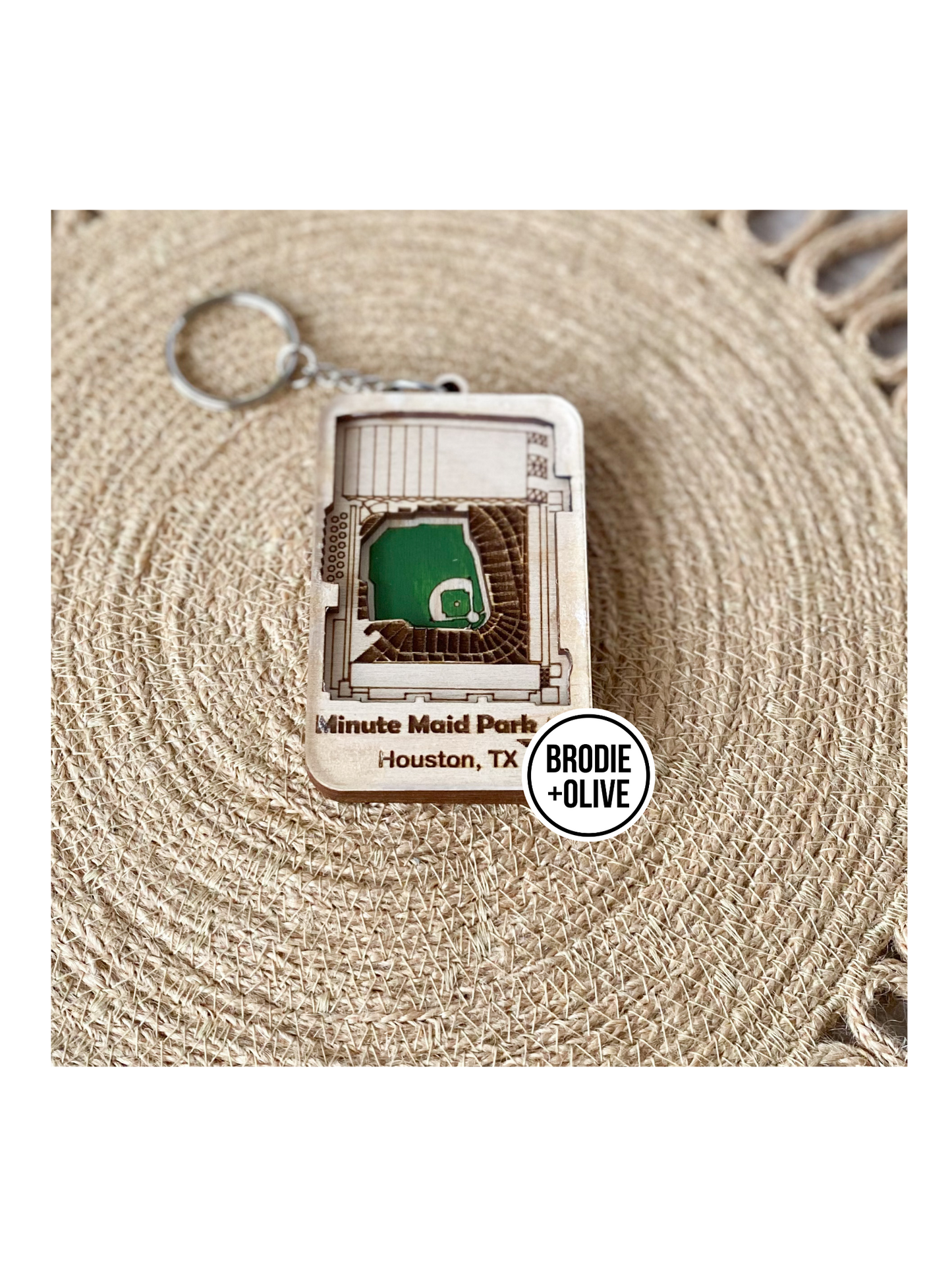 Minute Maid Bag tag Keychain