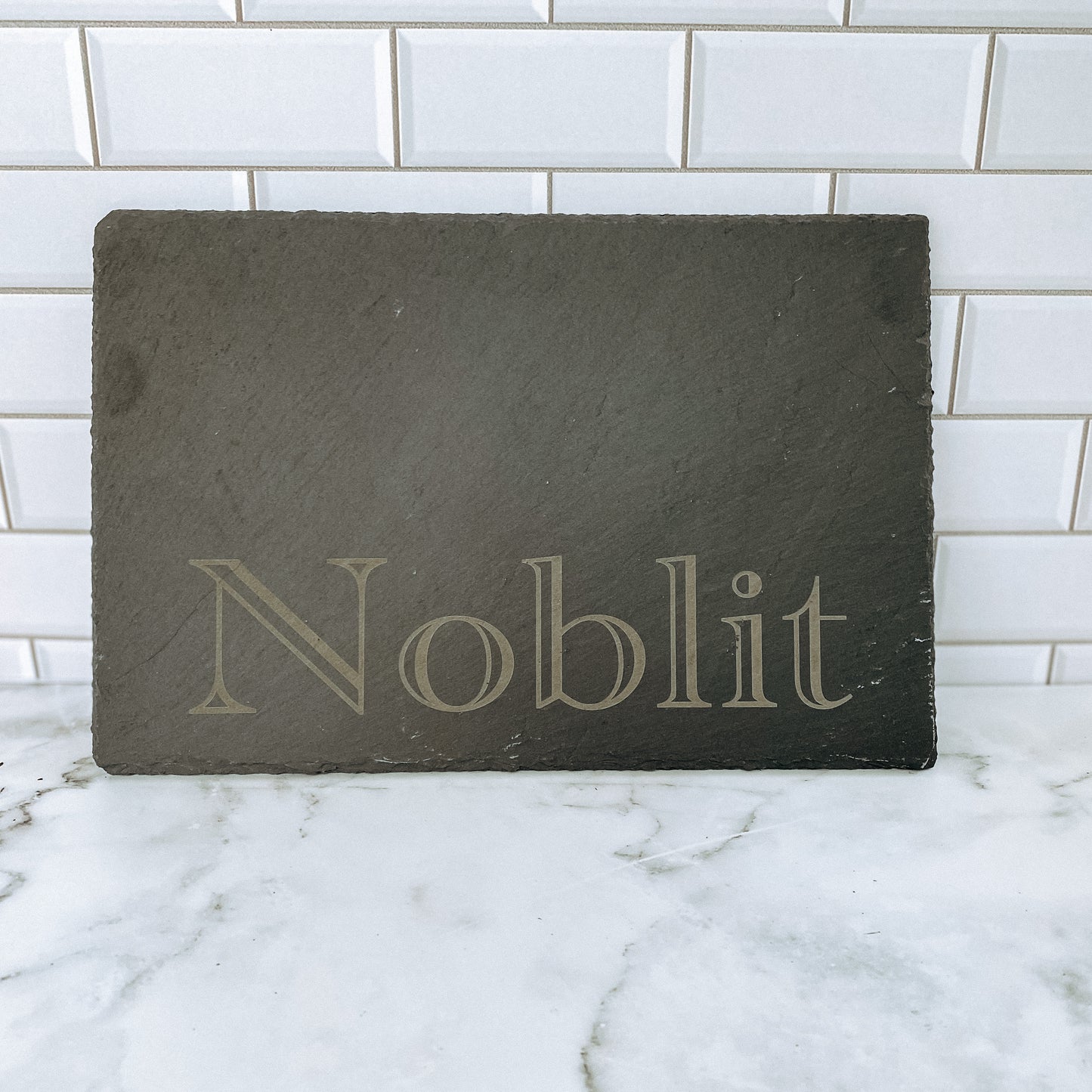 Personalized Slate Cheese Board