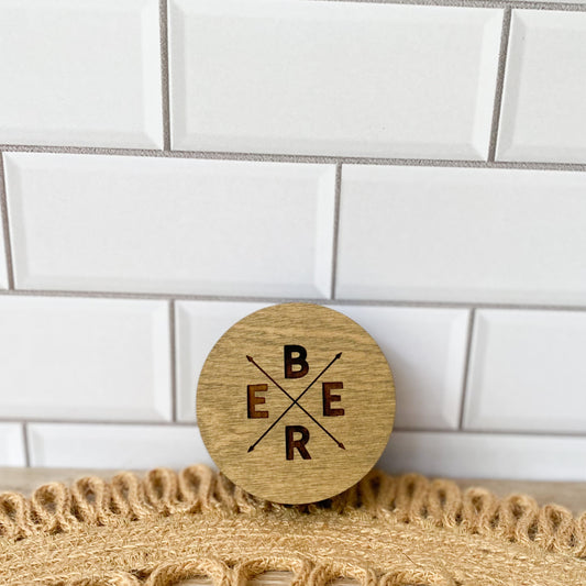 Wood and Magnetic Bottle Openers