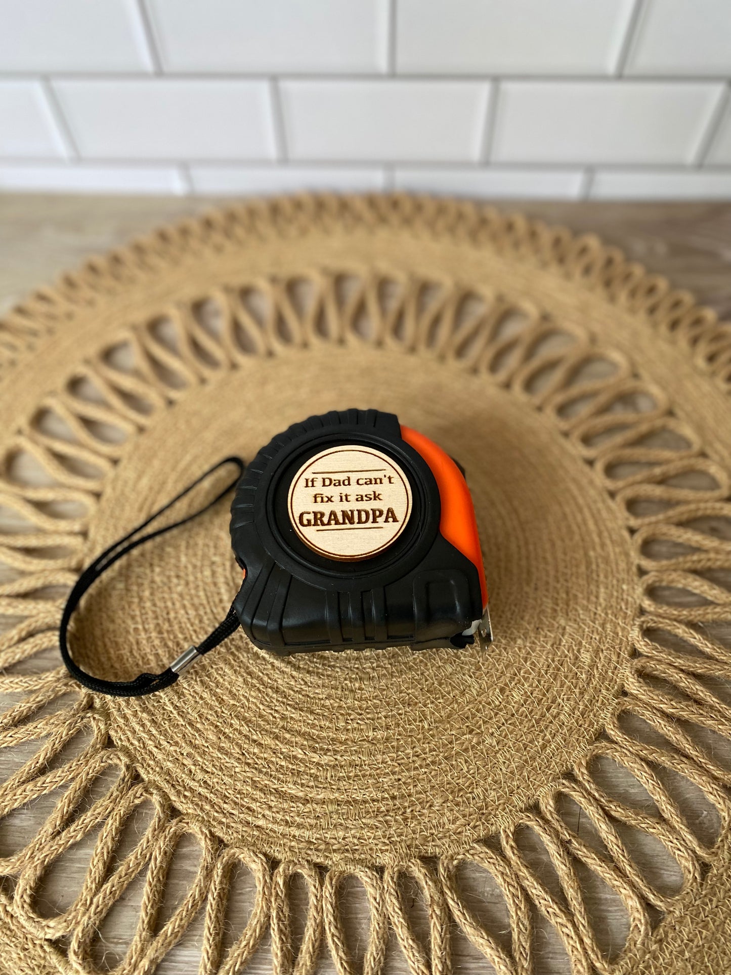 Personalized Tape Measure Father's Day