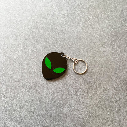 Alien head Acrylic Keychain