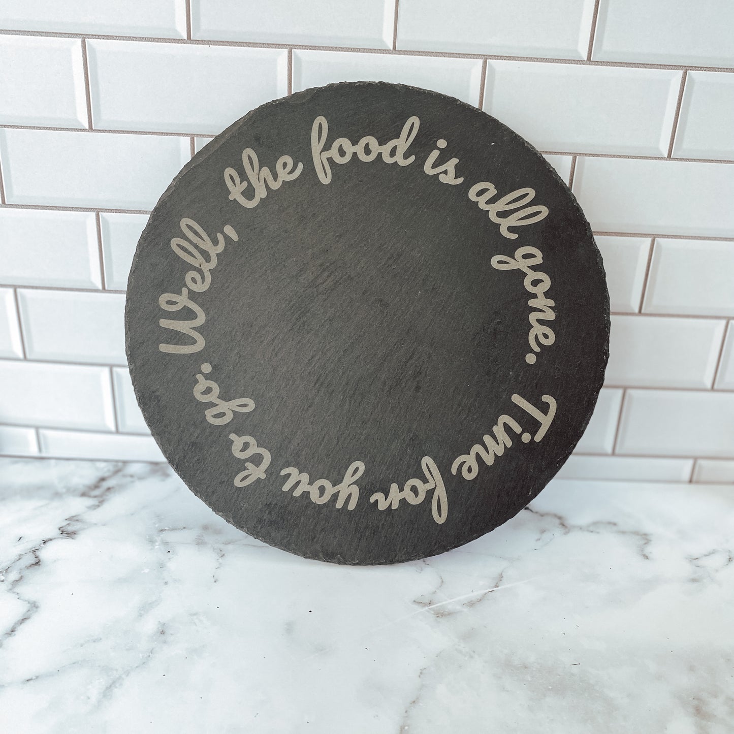 Personalized Slate Cheese Board