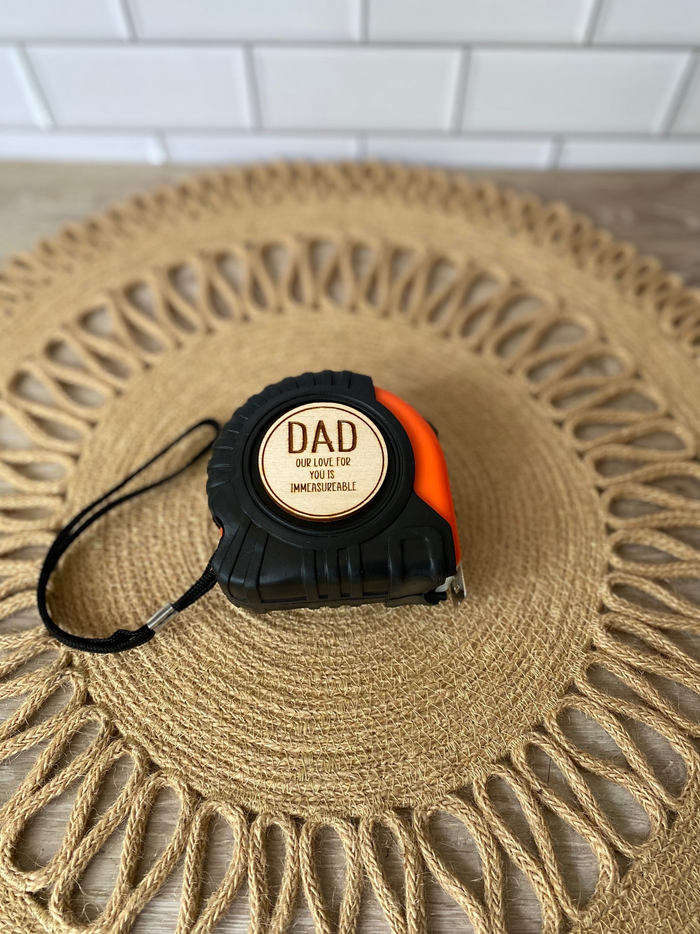 Personalized Tape Measure Father's Day