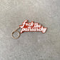 F*ck the Patriarchy Glitter Acrylic Keychain