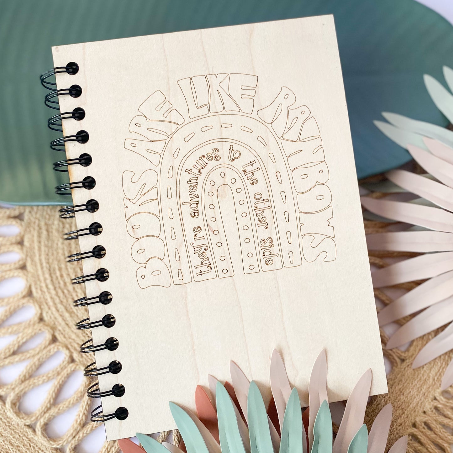 Personalized Wooden Notebook