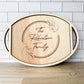 Personalized Interchangeable Serving Tray