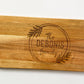 Personalized Long Charcuterie Wood Cutting Board