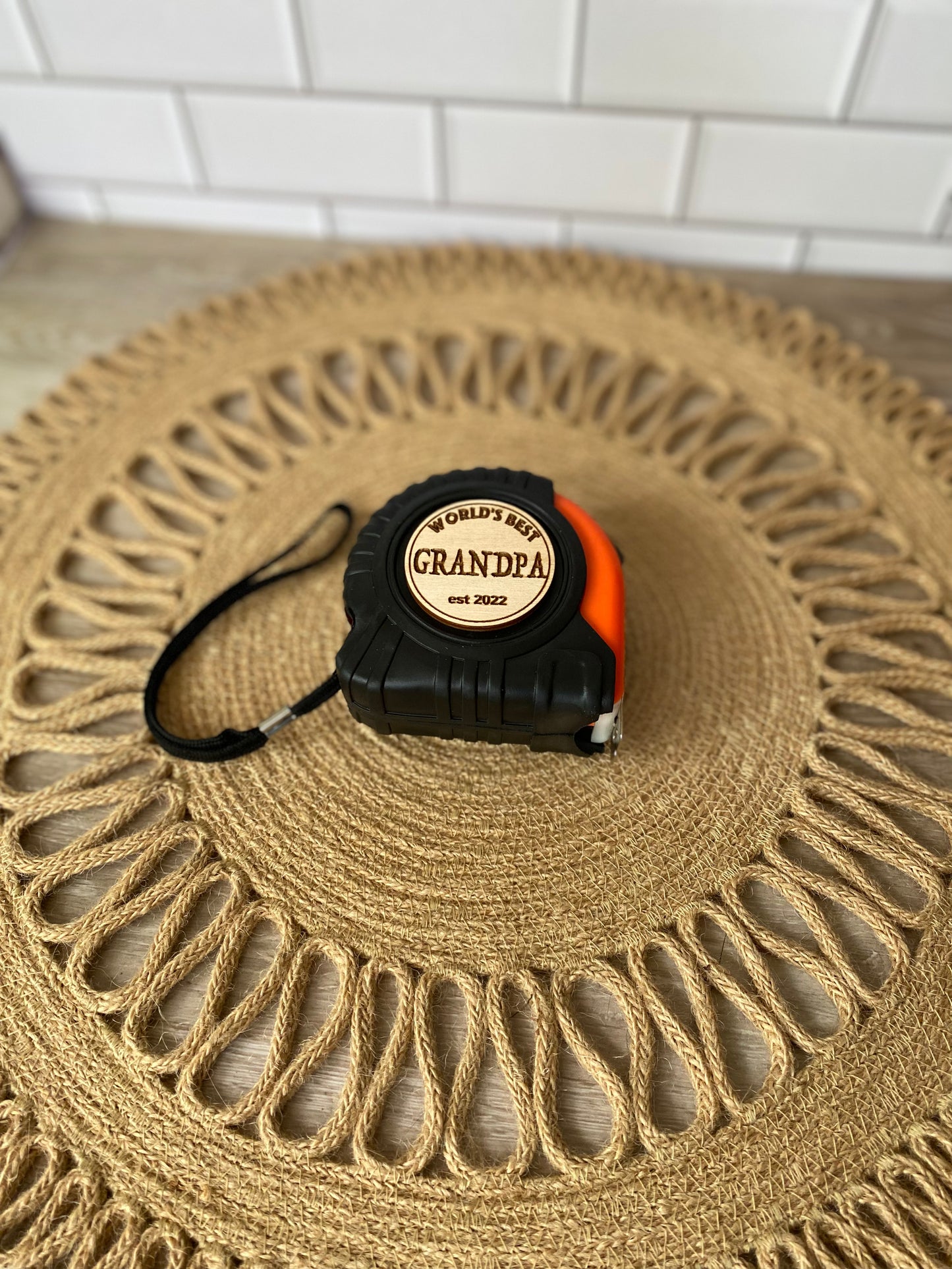 Personalized Tape Measure Father's Day