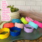 Silicone sippy cup bottle name band